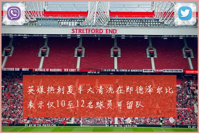 英媒热刺夏季大清洗在即德泽尔比表示仅10至12名球员可留队